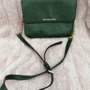 Michael Kors Forest Green Crossbody Bag
